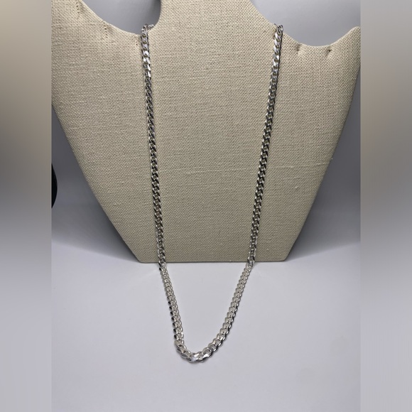 14K Flat Curb Chain (Solid Gold) Curb 5.5mm